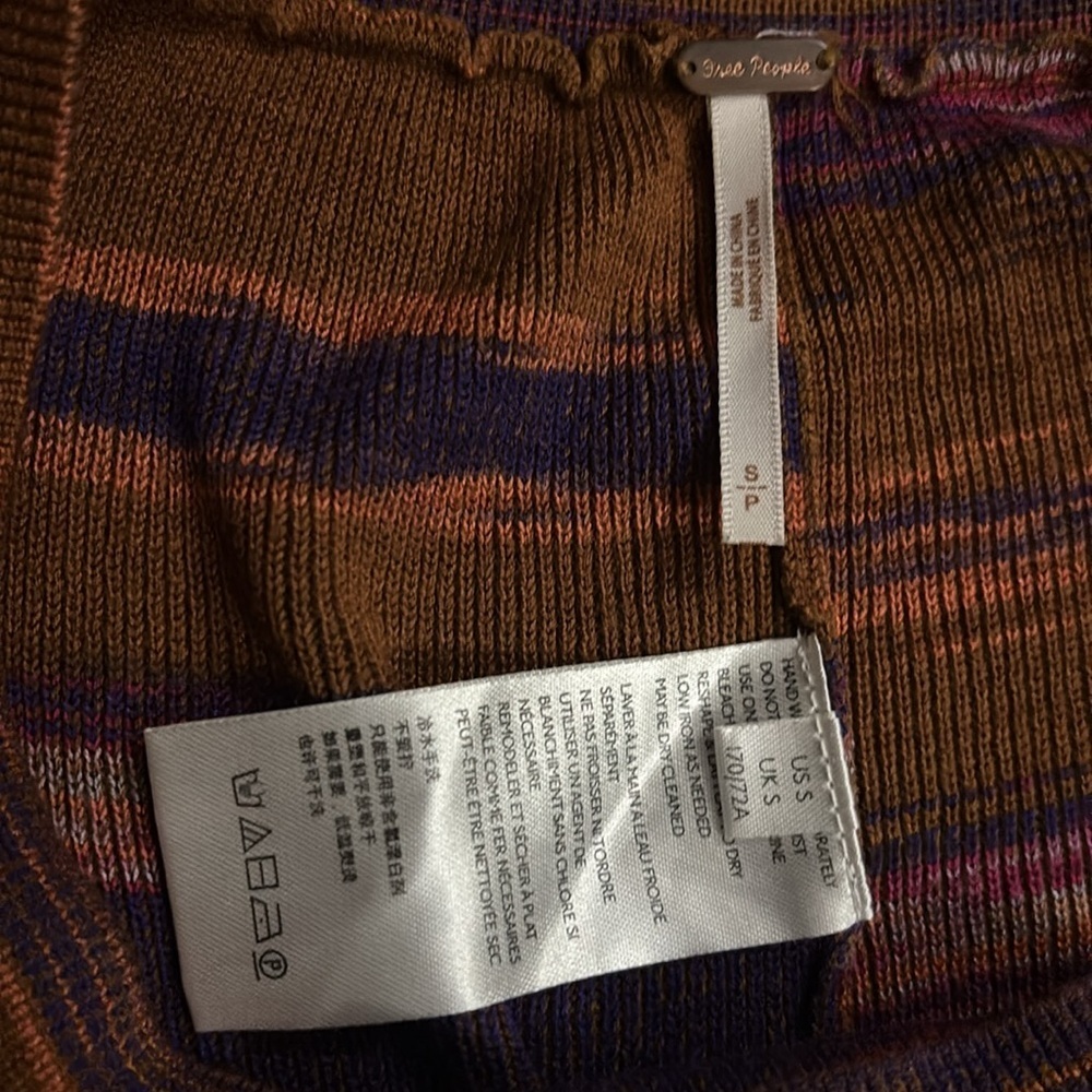 Free People Sunrise Knit Wrap Skort Women’s Size Small - Picture 5 of 5